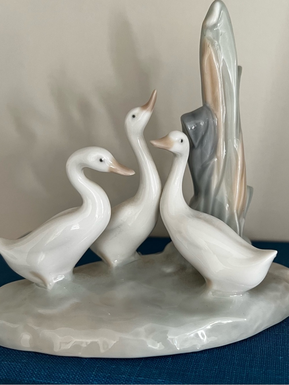 NAO BY LLADRO 1977 Trio of Geese Figurine